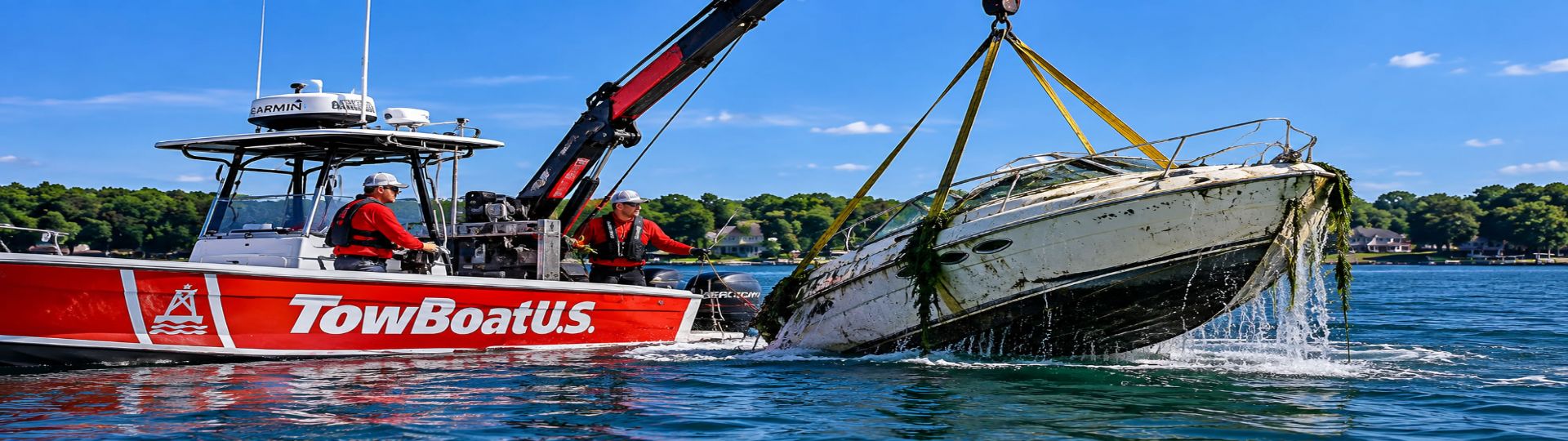 Lake Norman Sunken Boat Recovery