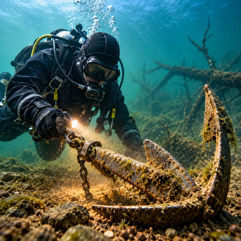 Professional Diving Services on Lake Norman